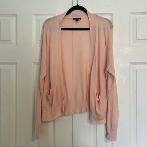 J. Crew pink lightweight cardigan